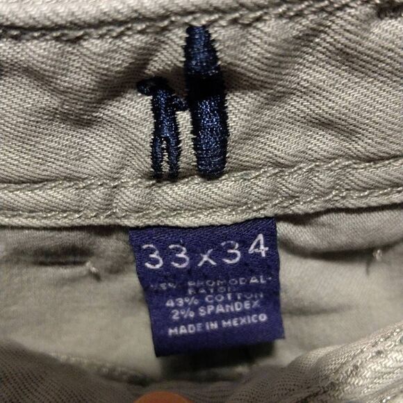 Johnnie O Hugo 5 Pocket Men's Pants 33x34 Mako Mako Color - Picture 6 of 13